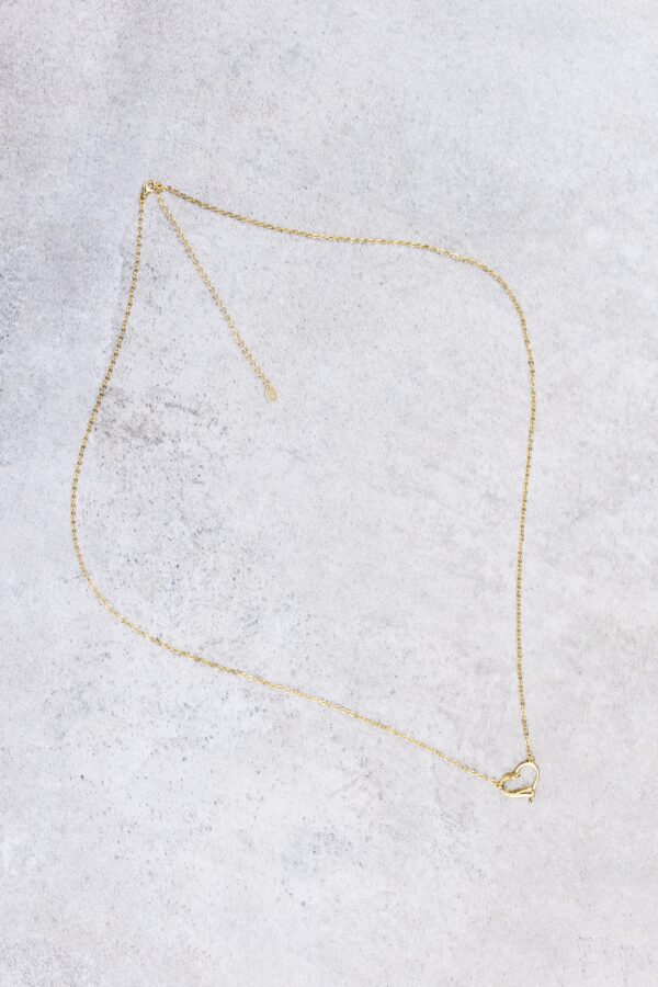 Silver heart belly chain - Image 4