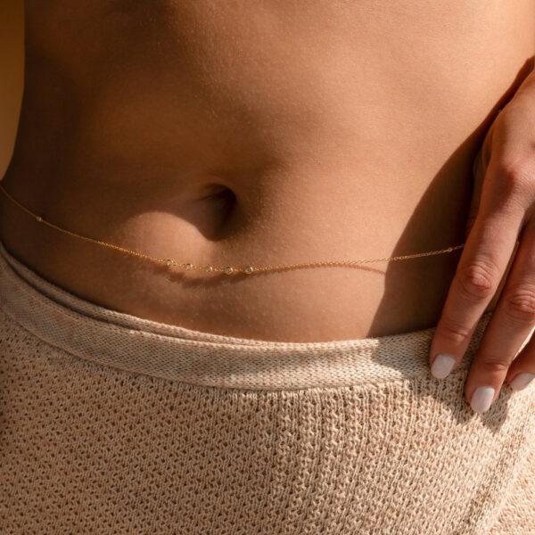 Body Chains Dainty Boho Beach Waist Chain Adjustable Bikini Belly Chain Jewelry Accessories for Women Sexy - Image 5