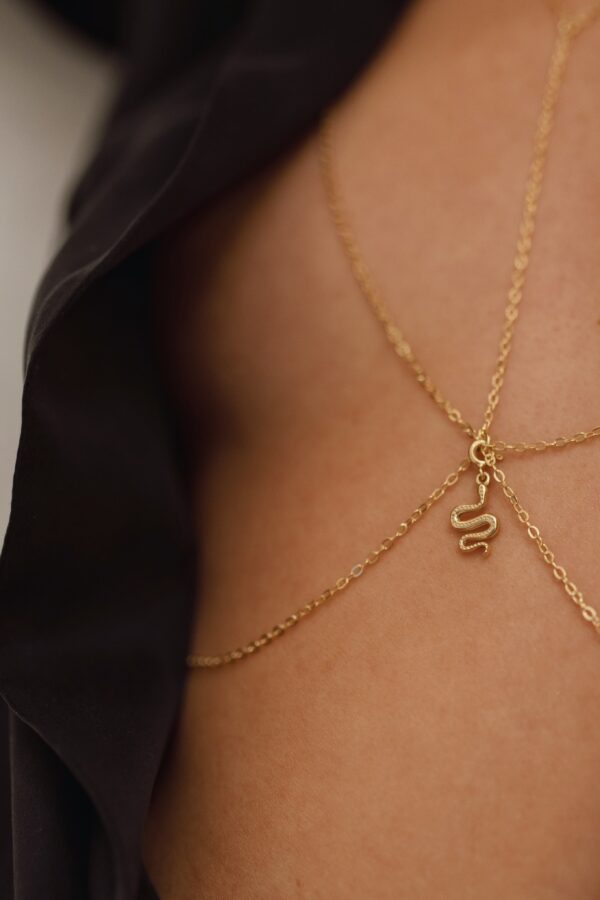 Sexy Body Chain Belly Waist Chain Necklace Sterling Silver - Image 5