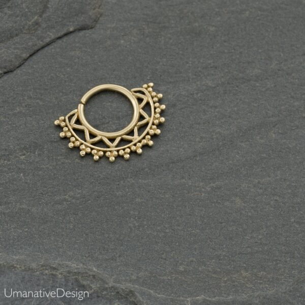 Septum Piercing Jewelry - Sterling Silver - Image 2