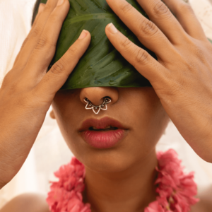 Rays Sterling Silver Septum Ring - Stylish Nose Piercing Jewelry for Trendy and Elegant Looks