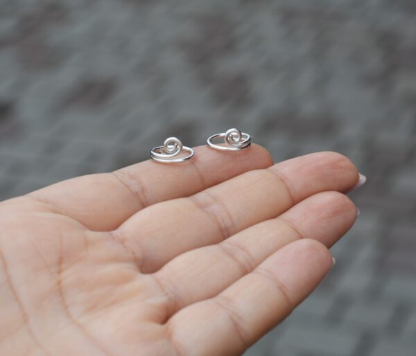 Sexy Circle nipple rings non piercing sterling silver - Image 2