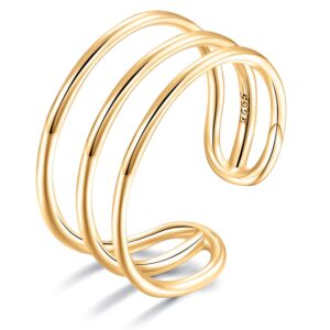 Multi Ring Band Cock Ring Penis Cover Sterling Silver Adjustable Ring