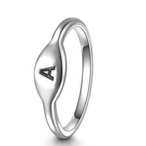 Initial Word Penis Ring 925 Silver Glans Ring Cock Sex Ring Intimate Ring